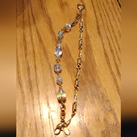 Kirks Folly crystal and gold new bracelet - Picture 9 of 16